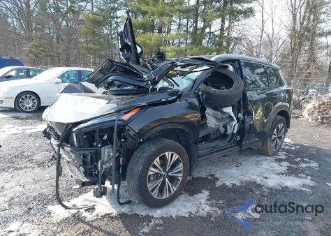 2021 Nissan Rogue Sv Intelligent Awd из США, поврежденный, VIN JN8AT3BB7MW230203